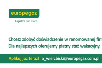 Oferta pracy i stażu płatnego w firmie Euro-Pegaz 