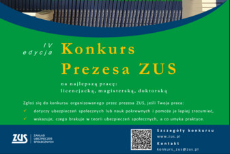 IV edycja Konkursu Prezesa ZUS