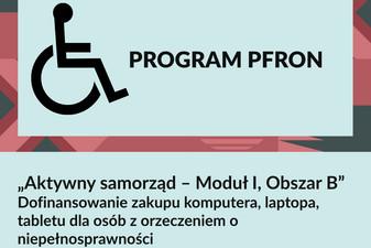 Dofinansowanie na zakup sprzętu elektronicznego - program PFRON